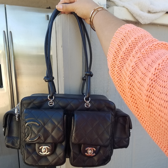 chanel reporter bag